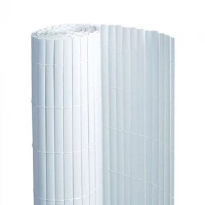Canisse PVC Blanc double face - 1,50 x 5m