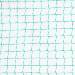 Filet anti-oiseaux vert 25gr/m² - mailles 13x13mm - rouleau de 50m