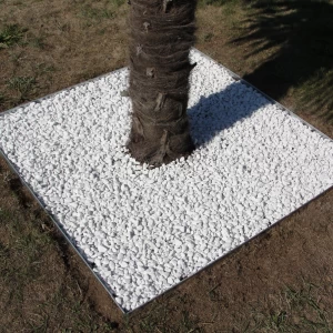 Entourage d'arbre carré en acier galvanisé - coté 80 à 140cm