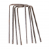 Agrafes en acier Ø6mm - 17 x 7 x 17cm - 50 pièces
