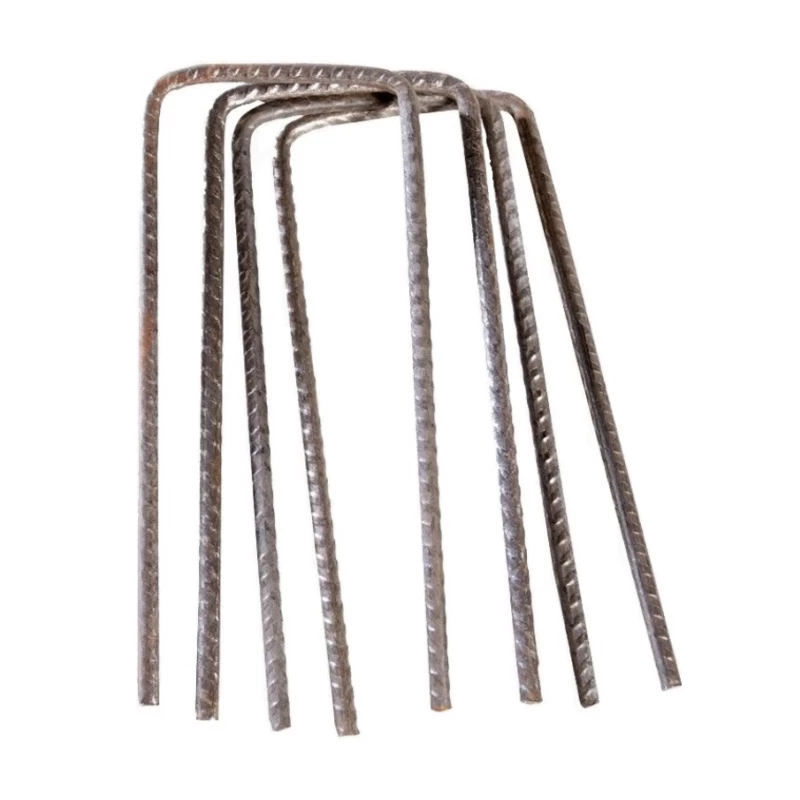 Agrafes en acier Ø6mm - 17 x 7 x 17cm - 50 pièces
