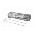 Agrafe en acier pour fixation profonde - Ø6mm - 40 x 20 x 40cm