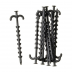 Piquets crantés pour fixation de filet - Lot de 10 pièces