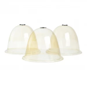 Cloches transparentes pour potager - Lot de 3