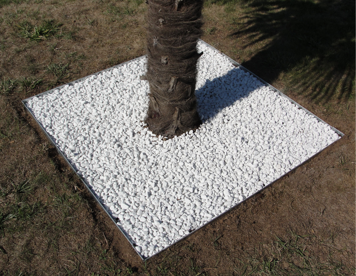 Bordure Arbre En Acier Corten - Diamètre 75 Cm - Protège Et Décore Le Pied Des Arbres - 11