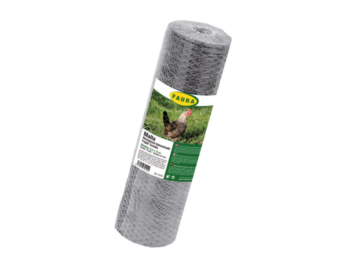 GardenGloss Grillage à Poules 150cm Hauteur X 25m - Mailles Fines 13x25mm Revêtu PVC Vert