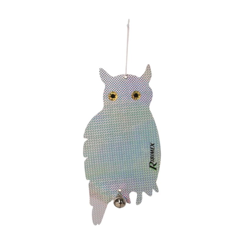 Hibou réfléchissant et clochette - Lot de 2