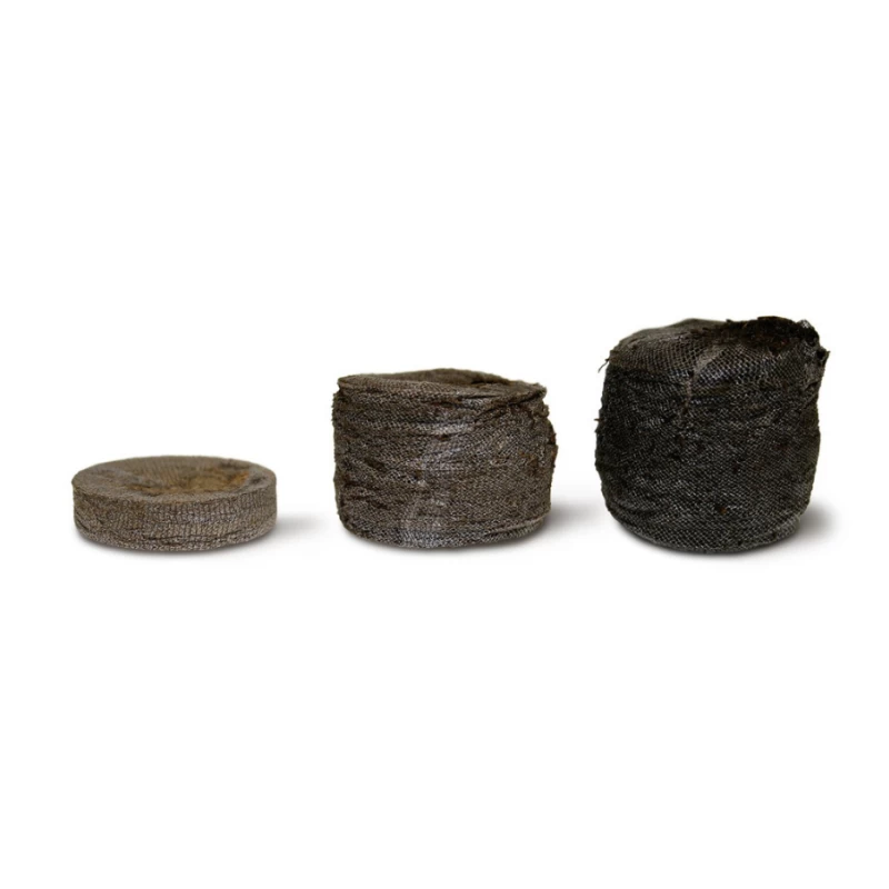Pastilles de tourbe et coco bio Ø24mm à 41mm - Jiffy