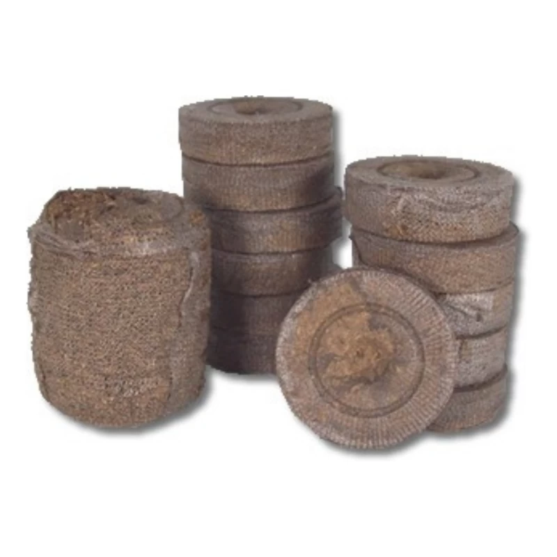 Pastilles de tourbe et coco bio Ø24mm à 41mm - Jiffy