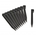 Piquets pour bordure en polyéthylène recyclé - 26,7cm - 10 pièces