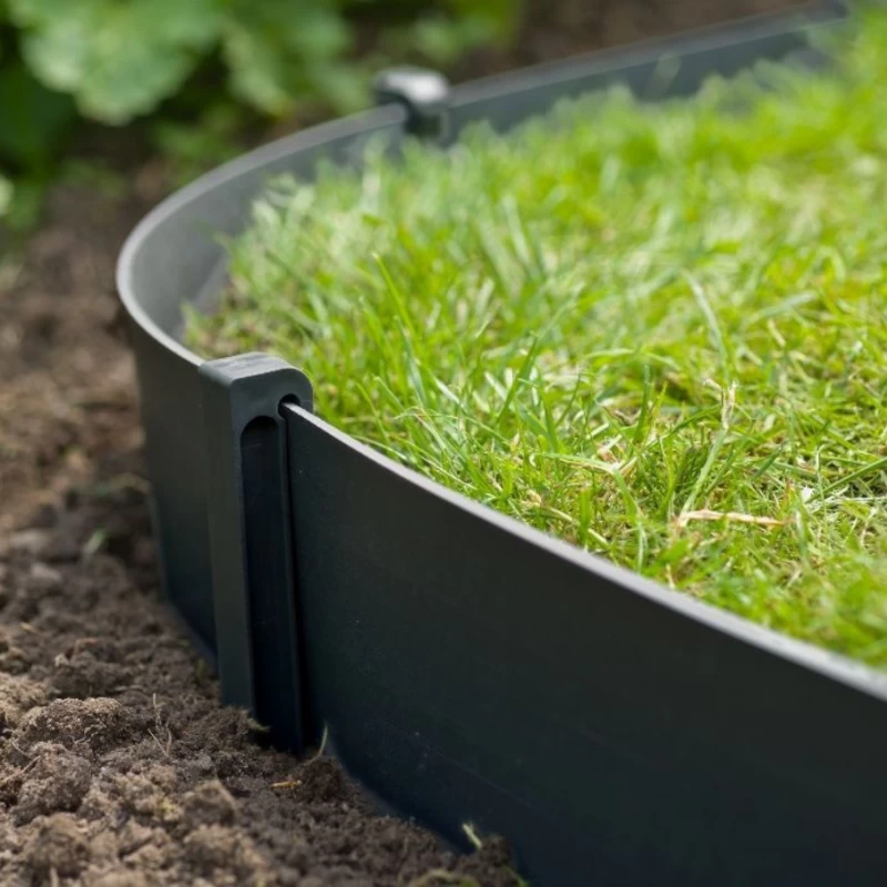 Piquets pour bordure en polyéthylène recyclé - 26,7cm - 10 pièces