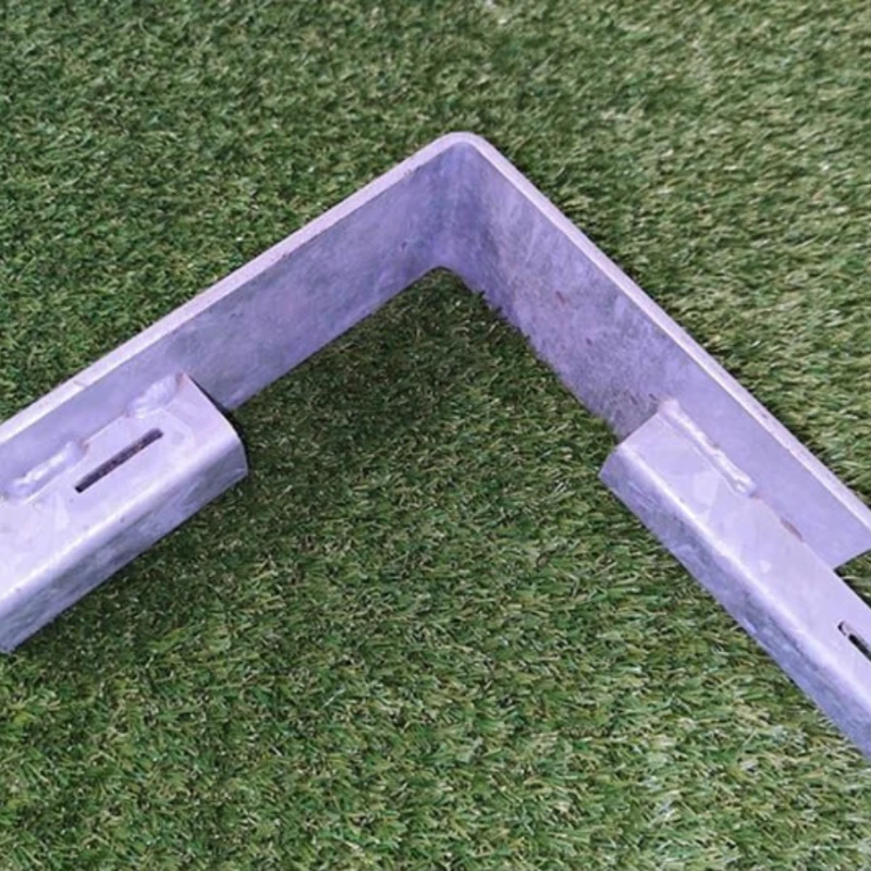 Angle pour bordure tradition acier galvanisé - Ep. 5mm