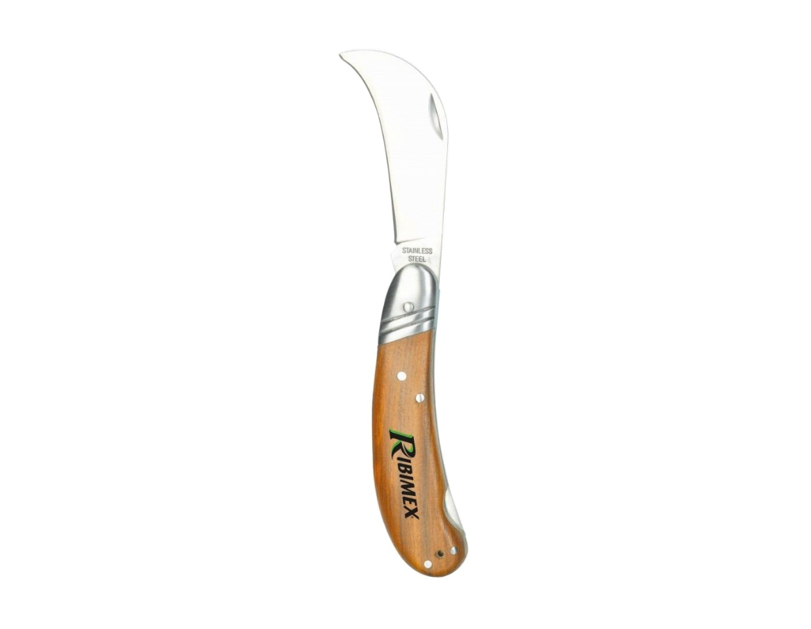 Ausonia Serpe 18 Cm Lame Acier Inox Manche Bois - Outil Jardinage