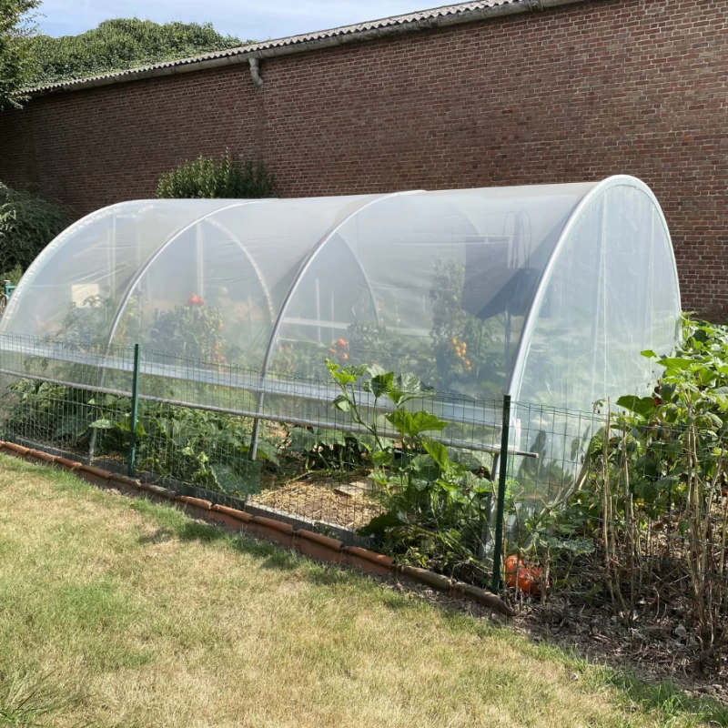Serre Mini avec aération - Largeur 3,7m - 16 à 44m² 