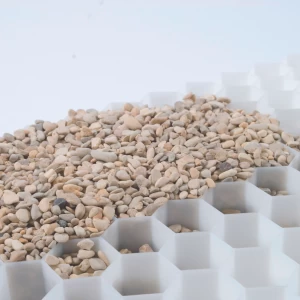 Stabilisateur de graviers blanc 120 x 160cm - Ep. 3cm - 1,92m²