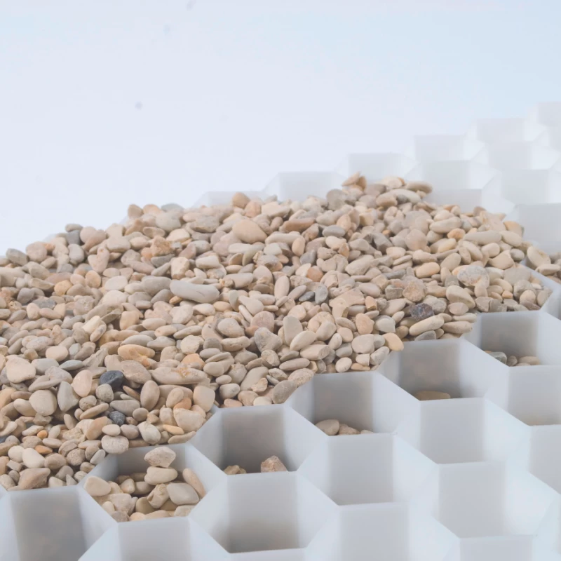 Stabilisateur de gravier Blanc - Ep. 4cm - Palette de 59,52 m² 