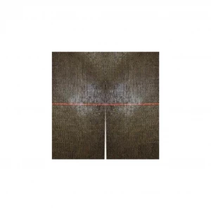 Collerette de paillage tissée marron - 86gr/m² - 30cm à 1,05m