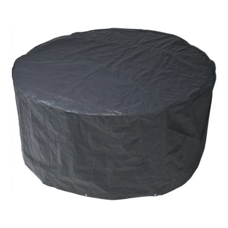 Housse de protection pour table ronde et chaises - Nature