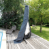 Housse de protection pour parasol droit - Nature