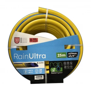 Tuyau D'Arrosage TERRA Hobby 1/2" 25 M - Polyester 6 Couches Résistant UV - Alimentaire Et Sans Phtalates