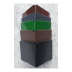 Angle pour bordure en acier noir - Ral 9005