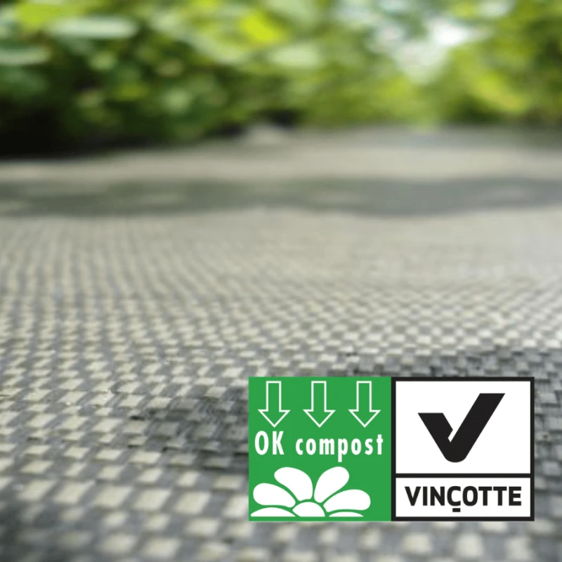 Echantillon gratuit toile de paillage bio - 20x10cm