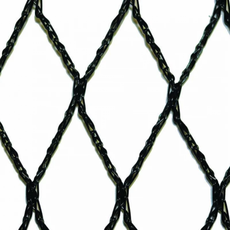 Filet de volière 27g/m² noir - Maille 22x22mm - à la coupe