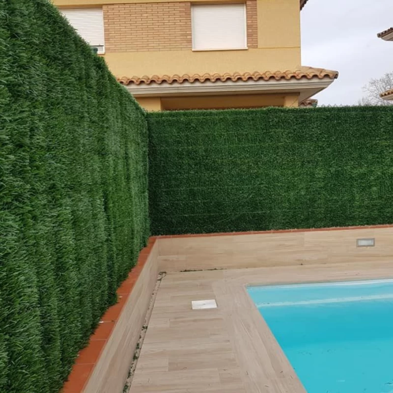 Haie artificielle Vert sapin - H:1,20 à 2m - L:3m