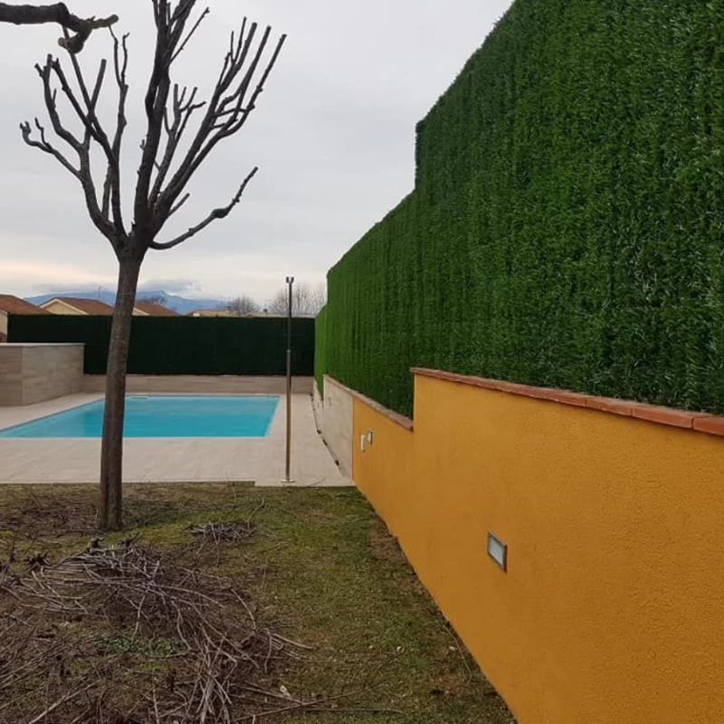Haie artificielle Vert sapin - H:1,20 à 2m - L:3m