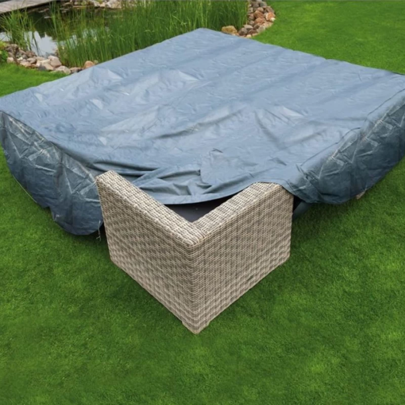 Housse de protection pour table basse et fauteuils - Nature