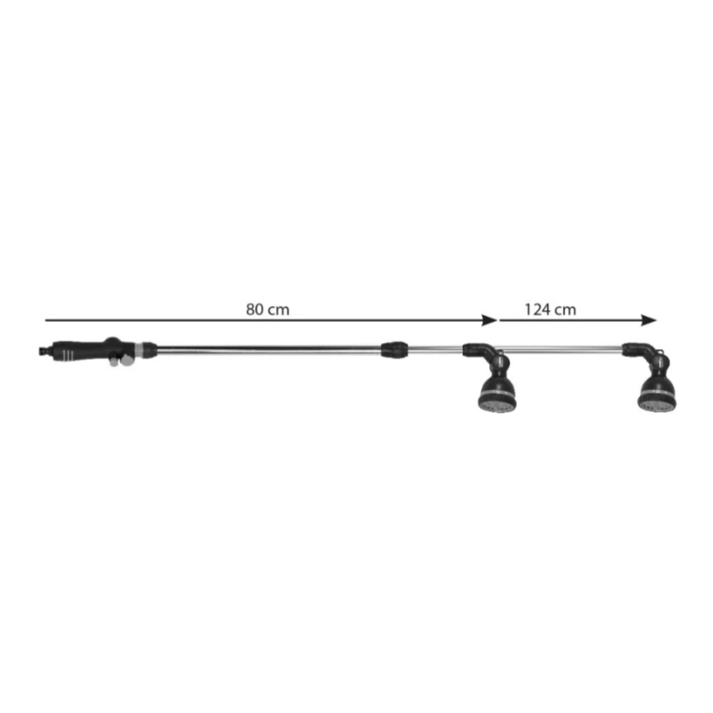 Lance d'arrosage multi-jets télescopique - Ribimex