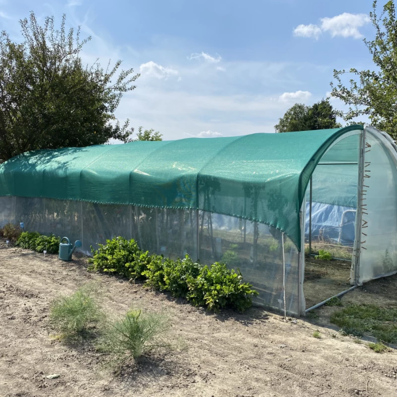 Serre abri cultures - largeur 3m - 13,5 à 27m²
