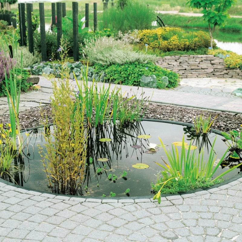 Bassin de jardin préformé rond Mars RT1 - 550L