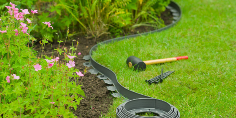 Comment poser votre bordure de gazon ?