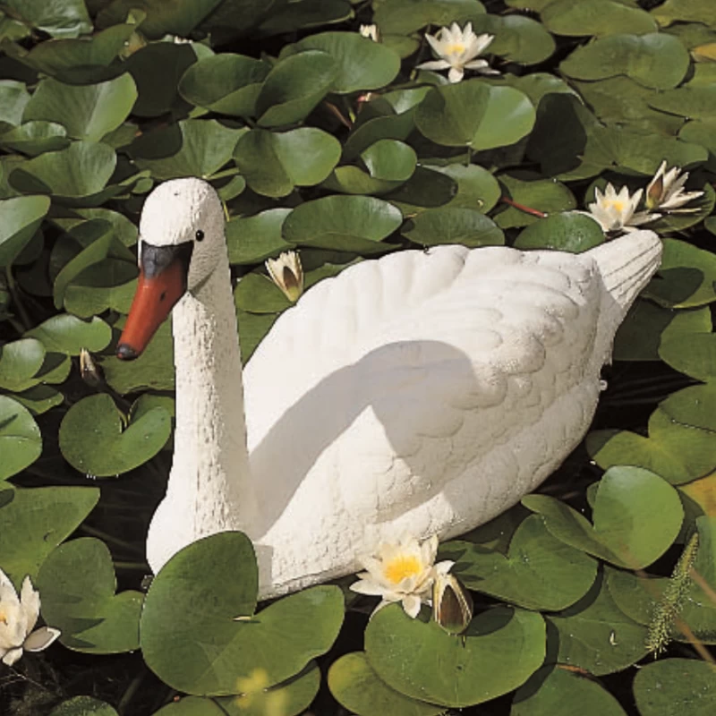 Cygne blanc décoratif