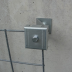 Grille de support en acier galvanisé pour plante grimpante