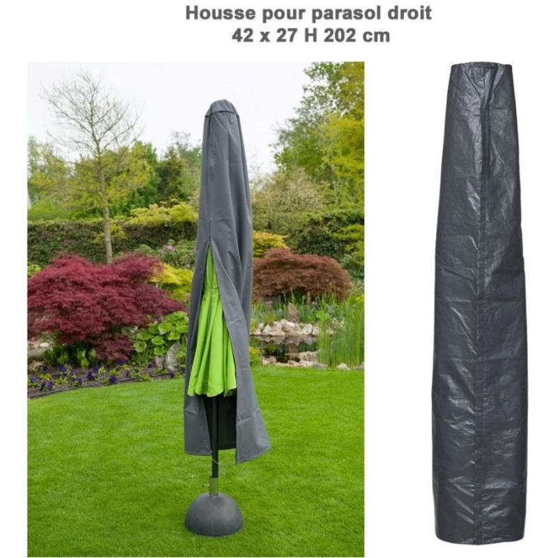 Housse de protection pour parasol droit - Nature