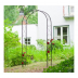 Pergola arche décor volutes en acier H230 x 100 x 37 cm