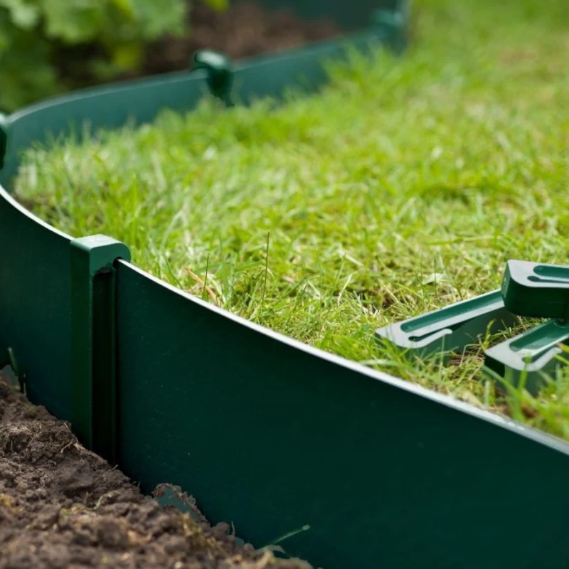 Piquets pour bordure en polyéthylène recyclé - 26,7cm - 10 pièces