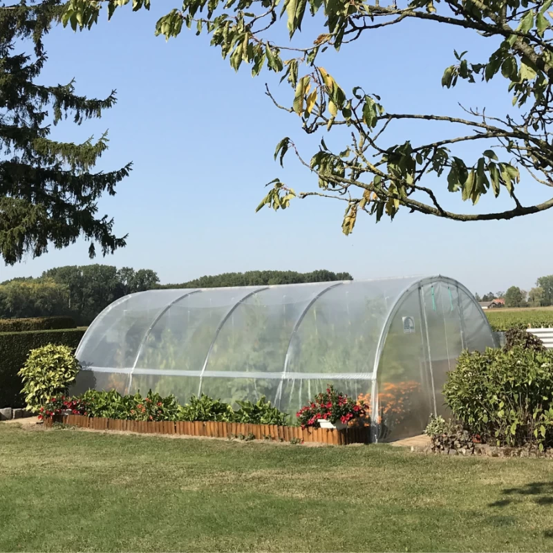 Serre Mini avec aération - Largeur 3,7m - 16 à 44m² 