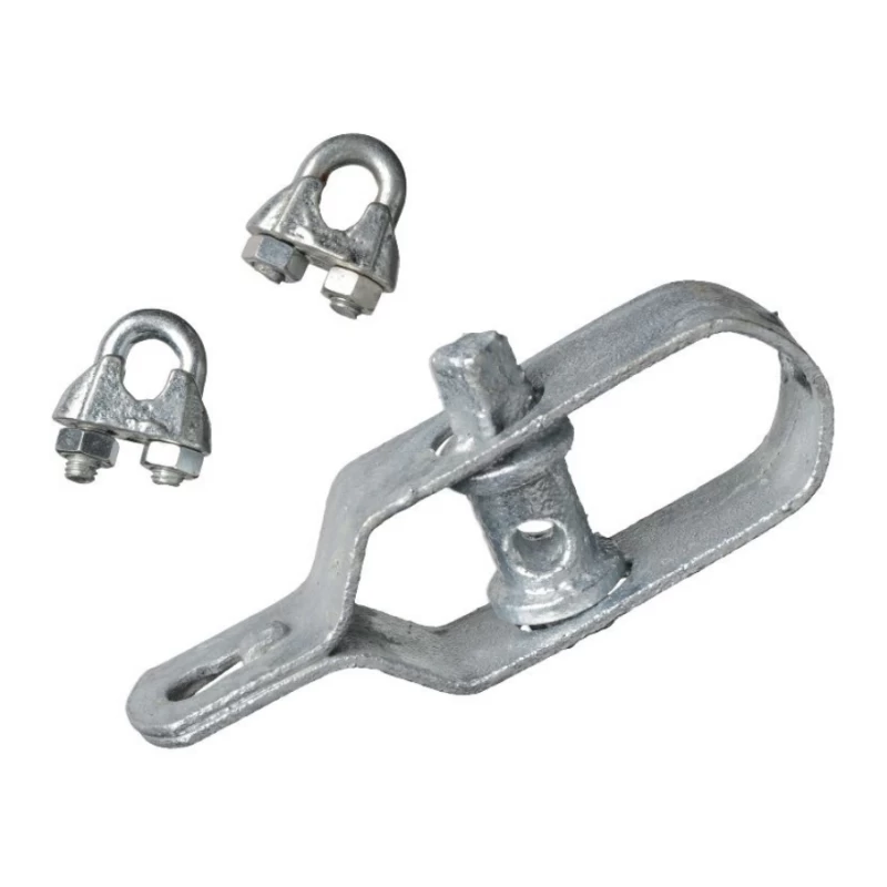 Tendeur acier galvanisé avec 2 serres câbles