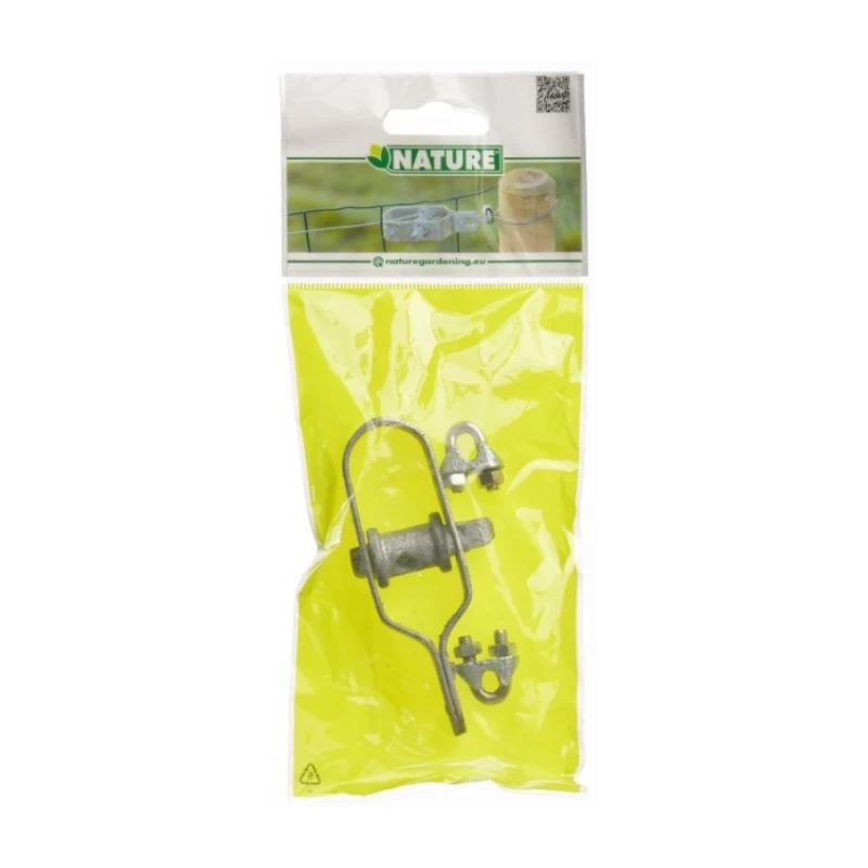 Tendeur acier galvanisé avec 2 serres câbles