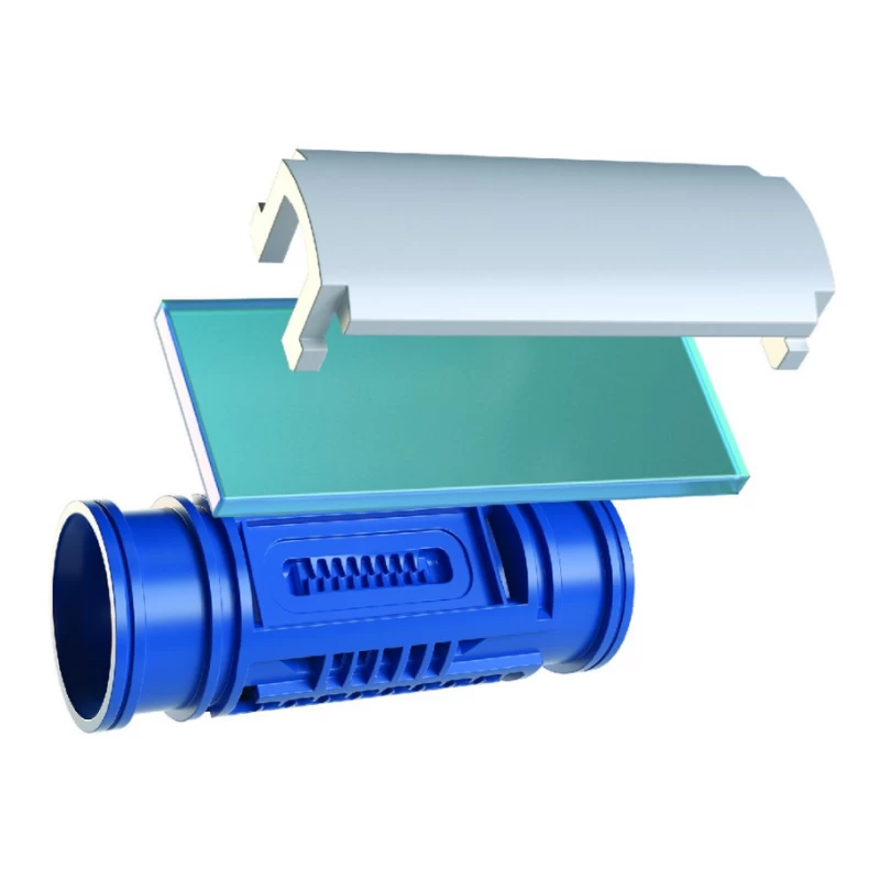 Tuyau JardiDrip Agri 1mm - Goutteur cylindrique autorégulant 1,6l/h - Ø16mm