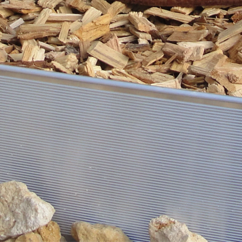 Bordure aluminium Contour'Alu- L. 2m - Ep. 3mm
