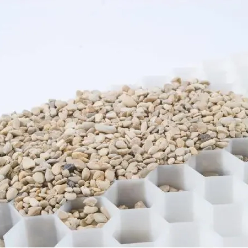 Stabilisateur de gravier Blanc - Ep. 4cm - Palette de 59,52 m² 