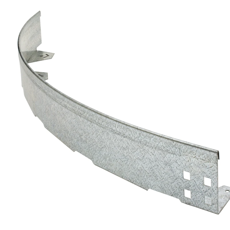 Bordure plane acier galvanisé - L. 1,90m - Ep. 1,5mm