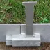 Bordure tradition acier galvanisé - L. 2m - Ep. 5mm