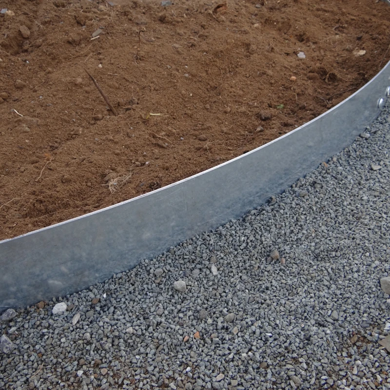 Bordure classic acier brut - L. 2m - Ep. 3mm