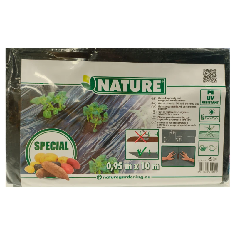Film de paillage pour pomme de terre 20µ - l. 0,95m - L. 10m