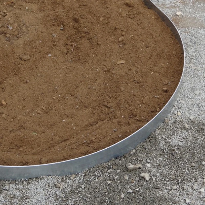 Bordure classic acier brut - L. 2m - Ep. 3mm